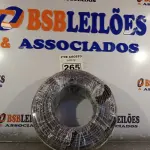 LOTE 265 - 01 CABO FLEXÍVEL DE FIO DE 100M 1X10,00MM² PRETO. (NOVO) (NO ESTADO) ATENÇÃO! FAZER A VISITAÇÃO ANTES DE ARREMATAR, NÃO SABEMOS SE FUNCIONA. LEILÃO NÃO TEM GARANTIA E NEM DEVOLUÇÃO, SUJEITO A POSSÍVEIS AVARIAS VISÍVEIS/OCULTAS E/OU AUSÊNCIA DE COMPONENTES.
