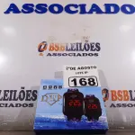 LOTE 168 - 01 RELÓGIO DIGITAL COM 03 PULSEIRAS. (NOVO) (NO ESTADO) ATENÇÃO! FAZER A VISITAÇÃO ANTES DE ARREMATAR, NÃO SABEMOS SE FUNCIONA. LEILÃO NÃO TEM GARANTIA E NEM DEVOLUÇÃO, SUJEITO A POSSÍVEIS AVARIAS VISÍVEIS/OCULTAS E/OU AUSÊNCIA DE COMPONENTES.