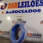LOTE 165 - 01 CABO FLEXÍVEL DE FIO DE100M 1X2,50MM² NA COR AZUL. (NOVO) (NO ESTADO) ATENÇÃO! FAZER A VISITAÇÃO ANTES DE ARREMATAR, NÃO SABEMOS SE FUNCIONA. LEILÃO NÃO TEM GARANTIA E NEM DEVOLUÇÃO, SUJEITO A POSSÍVEIS AVARIAS VISÍVEIS/OCULTAS E/OU AUSÊNCIA DE COMPONENTES.