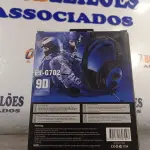 LOTE 166 - 01 FONE DE OUVIDO HEADSET GAMES. (NO ESTADO, LEILÃO NÃO TEM GARANTIA E NEM DEVOLUÇÃO, SUJEITO A POSSÍVEIS AVARIAS VISÍVEIS/OCULTAS E/OU AUSÊNCIA DE COMPONENTES).