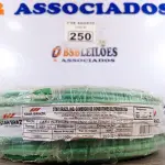 LOTE 250 - 01 CABO FLEXÍVEL DE FIO DE 100M 1X10,0MM² VERDE. (NOVO) (NO ESTADO) ATENÇÃO! FAZER A VISITAÇÃO ANTES DE ARREMATAR, NÃO SABEMOS SE FUNCIONA. LEILÃO NÃO TEM GARANTIA E NEM DEVOLUÇÃO, SUJEITO A POSSÍVEIS AVARIAS VISÍVEIS/OCULTAS E/OU AUSÊNCIA DE COMPONENTES.