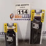 LOTE 114 - 01 KIT CHAVE COM SUPORTE CROMO VANÁDIA LONGA 09 PEÇAS E 01 KIT CHAVE COM SUPORTE 09 PEÇAS PROFISSIONAL CROMO VANÁDIO. (NOVO) (NO ESTADO) ATENÇÃO! FAZER A VISITAÇÃO ANTES DE ARREMATAR, NÃO SABEMOS SE FUNCIONA. LEILÃO NÃO TEM GARANTIA E NEM DEVOLUÇÃO, SUJEITO A POSSÍVEIS AVARIAS VISÍVEIS/OCULTAS E/OU AUSÊNCIA DE COMPONENTES.
