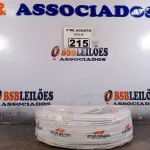 LOTE 215 - 01 CABO FLEXÍVEL DE FIO DE 100M 1X2,50MM² BRANCO. (NOVO) (NO ESTADO) ATENÇÃO! FAZER A VISITAÇÃO ANTES DE ARREMATAR, NÃO SABEMOS SE FUNCIONA. LEILÃO NÃO TEM GARANTIA E NEM DEVOLUÇÃO, SUJEITO A POSSÍVEIS AVARIAS VISÍVEIS/OCULTAS E/OU AUSÊNCIA DE COMPONENTES.