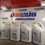 LOTE 379 - 20 LITROS DE AGI PARA O RESTAURADOR DE BRILHO. (NO ESTADO) ATENÇÃO! FAZER A VISITAÇÃO ANTES DE ARREMATAR, NÃO SABEMOS SE FUNCIONA. LEILÃO NÃO TEM GARANTIA E NEM DEVOLUÇÃO, SUJEITO A POSSÍVEIS AVARIAS VISÍVEIS/OCULTAS E/OU AUSÊNCIA DE COMPONENTES.