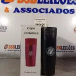 LOTE 092 - 01 COPO ISOTÉRMICO. (NOVO). (NO ESTADO) ATENÇÃO! FAZER A VISITAÇÃO ANTES DE ARREMATAR, NÃO SABEMOS SE FUNCIONA. LEILÃO NÃO TEM GARANTIA E NEM DEVOLUÇÃO, SUJEITO A POSSÍVEIS AVARIAS VISÍVEIS/OCULTAS E/OU AUSÊNCIA DE COMPONENTES.