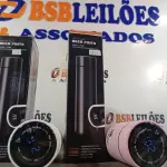 LOTE 196 - 02 GARRAFAS TÉRMICAS DIGITAL. (NOVO) (NO ESTADO) ATENÇÃO! FAZER A VISITAÇÃO ANTES DE ARREMATAR, NÃO SABEMOS SE FUNCIONA. LEILÃO NÃO TEM GARANTIA E NEM DEVOLUÇÃO, SUJEITO A POSSÍVEIS AVARIAS VISÍVEIS/OCULTAS E/OU AUSÊNCIA DE COMPONENTES.