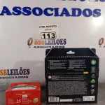 LOTE 113 - 01 CAIXA COM 100 UNIDADES DE ECO LÁPIS E 01 CAIXA COM 25 APONTADORES FABER CASTEL. (NO ESTADO) ATENÇÃO! FAZER A VISITAÇÃO ANTES DE ARREMATAR, NÃO SABEMOS SE FUNCIONA. LEILÃO NÃO TEM GARANTIA E NEM DEVOLUÇÃO, SUJEITO A POSSÍVEIS AVARIAS VISÍVEIS/OCULTAS E/OU AUSÊNCIA DE COMPONENTES.