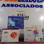 LOTE 214 - 01 MACRO CALM, 01 TRANQUILY E 01 EXTRATO DE LARANJA COM VITAMINA C. (NOVO) (NO ESTADO) ATENÇÃO! FAZER A VISITAÇÃO ANTES DE ARREMATAR, NÃO SABEMOS SE FUNCIONA. LEILÃO NÃO TEM GARANTIA E NEM DEVOLUÇÃO, SUJEITO A POSSÍVEIS AVARIAS VISÍVEIS/OCULTAS E/OU AUSÊNCIA DE COMPONENTES.
