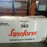 LOTE 383 - 12 LITROS DE LYSOFORM. (NO ESTADO) ATENÇÃO! FAZER A VISITAÇÃO ANTES DE ARREMATAR, NÃO SABEMOS SE FUNCIONA. LEILÃO NÃO TEM GARANTIA E NEM DEVOLUÇÃO, SUJEITO A POSSÍVEIS AVARIAS VISÍVEIS/OCULTAS E/OU AUSÊNCIA DE COMPONENTES.
