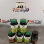 LOTE 243 - 01 LOTE COM 06 SUPLEMENTOS, SENDO 05 FLORA REAL E 01 BIOKLEIN. (NOVO) (NO ESTADO) ATENÇÃO! FAZER A VISITAÇÃO ANTES DE ARREMATAR, NÃO SABEMOS SE FUNCIONA. LEILÃO NÃO TEM GARANTIA E NEM DEVOLUÇÃO, SUJEITO A POSSÍVEIS AVARIAS VISÍVEIS/OCULTAS E/OU AUSÊNCIA DE COMPONENTES.