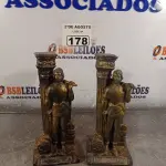 LOTE 178 - 02 ESTÁTUAS MAÇON. (NO ESTADO) ATENÇÃO! FAZER A VISITAÇÃO ANTES DE ARREMATAR, NÃO SABEMOS SE FUNCIONA. LEILÃO NÃO TEM GARANTIA E NEM DEVOLUÇÃO, SUJEITO A POSSÍVEIS AVARIAS VISÍVEIS/OCULTAS E/OU AUSÊNCIA DE COMPONENTES.