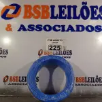 LOTE 225 - 01 CABO FLEXÍVEL DE FIO DE 100M 1X2,50MM² AZUL. (NOVO) (NO ESTADO) ATENÇÃO! FAZER A VISITAÇÃO ANTES DE ARREMATAR, NÃO SABEMOS SE FUNCIONA. LEILÃO NÃO TEM GARANTIA E NEM DEVOLUÇÃO, SUJEITO A POSSÍVEIS AVARIAS VISÍVEIS/OCULTAS E/OU AUSÊNCIA DE COMPONENTES.