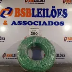 LOTE 290 - 01 CABO FLEXÍVEL DE FIO DE 100M 1X10,00MM² VERDE. (NOVO) (NO ESTADO) ATENÇÃO! FAZER A VISITAÇÃO ANTES DE ARREMATAR, NÃO SABEMOS SE FUNCIONA. LEILÃO NÃO TEM GARANTIA E NEM DEVOLUÇÃO, SUJEITO A POSSÍVEIS AVARIAS VISÍVEIS/OCULTAS E/OU AUSÊNCIA DE COMPONENTES.