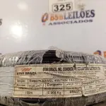 LOTE 325 - 01 CABO FLEXÍVEL DE FIO DE 100M 1X,2,50MM² PRETO. (NOVO) (NO ESTADO) ATENÇÃO! FAZER A VISITAÇÃO ANTES DE ARREMATAR, NÃO SABEMOS SE FUNCIONA. LEILÃO NÃO TEM GARANTIA E NEM DEVOLUÇÃO, SUJEITO A POSSÍVEIS AVARIAS VISÍVEIS/OCULTAS E/OU AUSÊNCIA DE COMPONENTES.
