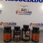 LOTE 241 - 01 LOTE COM 04 SUPLEMENTOS SENDO 02 DA MARCA BIOKLEIN. (NOVO) (NO ESTADO) ATENÇÃO! FAZER A VISITAÇÃO ANTES DE ARREMATAR, NÃO SABEMOS SE FUNCIONA. LEILÃO NÃO TEM GARANTIA E NEM DEVOLUÇÃO, SUJEITO A POSSÍVEIS AVARIAS VISÍVEIS/OCULTAS E/OU AUSÊNCIA DE COMPONENTES.