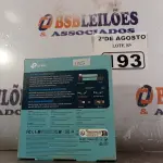 LOTE 193 - 01 TPLINK AC1300. (NOVO) (NO ESTADO) ATENÇÃO! FAZER A VISITAÇÃO ANTES DE ARREMATAR, NÃO SABEMOS SE FUNCIONA. LEILÃO NÃO TEM GARANTIA E NEM DEVOLUÇÃO, SUJEITO A POSSÍVEIS AVARIAS VISÍVEIS/OCULTAS E/OU AUSÊNCIA DE COMPONENTES.