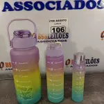 LOTE 106 - 01 KIT DE GARRAFAS. (NOVO) (NO ESTADO) ATENÇÃO! FAZER A VISITAÇÃO ANTES DE ARREMATAR, NÃO SABEMOS SE FUNCIONA. LEILÃO NÃO TEM GARANTIA E NEM DEVOLUÇÃO, SUJEITO A POSSÍVEIS AVARIAS VISÍVEIS/OCULTAS E/OU AUSÊNCIA DE COMPONENTES.