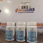 LOTE 283 - 03 SUPLEMENTOS ALIMENTAR DE CÁLCIO MAGNÉSIO ZINCO E VITAMINA D K. (NOVO) (NO ESTADO) ATENÇÃO! FAZER A VISITAÇÃO ANTES DE ARREMATAR, NÃO SABEMOS SE FUNCIONA. LEILÃO NÃO TEM GARANTIA E NEM DEVOLUÇÃO, SUJEITO A POSSÍVEIS AVARIAS VISÍVEIS/OCULTAS E/OU AUSÊNCIA DE COMPONENTES.