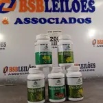 LOTE 208 - 05 SUPLEMENTOS FLORA REAL. (NOVO) (NO ESTADO) ATENÇÃO! FAZER A VISITAÇÃO ANTES DE ARREMATAR, NÃO SABEMOS SE FUNCIONA. LEILÃO NÃO TEM GARANTIA E NEM DEVOLUÇÃO, SUJEITO A POSSÍVEIS AVARIAS VISÍVEIS/OCULTAS E/OU AUSÊNCIA DE COMPONENTES.