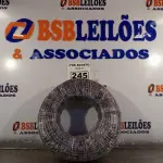LOTE 245 - 01 CABO FLEXÍVEL DE FIO DE 100M 1X10,00MM² PRETO. (NOVO) (NO ESTADO) ATENÇÃO! FAZER A VISITAÇÃO ANTES DE ARREMATAR, NÃO SABEMOS SE FUNCIONA. LEILÃO NÃO TEM GARANTIA E NEM DEVOLUÇÃO, SUJEITO A POSSÍVEIS AVARIAS VISÍVEIS/OCULTAS E/OU AUSÊNCIA DE COMPONENTES.