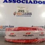 LOTE 295 - 01 CABO FLEXÍVEL DE FIO DE 100M 1X4,00MM² VERMELHO. (NOVO) (NO ESTADO) ATENÇÃO! FAZER A VISITAÇÃO ANTES DE ARREMATAR, NÃO SABEMOS SE FUNCIONA. LEILÃO NÃO TEM GARANTIA E NEM DEVOLUÇÃO, SUJEITO A POSSÍVEIS AVARIAS VISÍVEIS/OCULTAS E/OU AUSÊNCIA DE COMPONENTES.