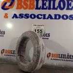 LOTE 155 - 01 CABO FLEXÍVEL DE FIO DE100M 1X4MM² NA COR CINZA. (NOVO) (NO ESTADO) ATENÇÃO! FAZER A VISITAÇÃO ANTES DE ARREMATAR, NÃO SABEMOS SE FUNCIONA. LEILÃO NÃO TEM GARANTIA E NEM DEVOLUÇÃO, SUJEITO A POSSÍVEIS AVARIAS VISÍVEIS/OCULTAS E/OU AUSÊNCIA DE COMPONENTES.