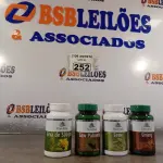 LOTE 252 - 04 SUPLEMENTOS FLORA REAL. (NOVO) (NO ESTADO) ATENÇÃO! FAZER A VISITAÇÃO ANTES DE ARREMATAR, NÃO SABEMOS SE FUNCIONA. LEILÃO NÃO TEM GARANTIA E NEM DEVOLUÇÃO, SUJEITO A POSSÍVEIS AVARIAS VISÍVEIS/OCULTAS E/OU AUSÊNCIA DE COMPONENTES.