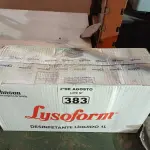LOTE 383 - 12 LITROS DE LYSOFORM. (NO ESTADO) ATENÇÃO! FAZER A VISITAÇÃO ANTES DE ARREMATAR, NÃO SABEMOS SE FUNCIONA. LEILÃO NÃO TEM GARANTIA E NEM DEVOLUÇÃO, SUJEITO A POSSÍVEIS AVARIAS VISÍVEIS/OCULTAS E/OU AUSÊNCIA DE COMPONENTES.