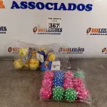 LOTE 367 - 01 LOTE COM VÁRIAS BOLINHAS PARA CÃES E GATOS. (NOVO) (NO ESTADO) ATENÇÃO! FAZER A VISITAÇÃO ANTES DE ARREMATAR, NÃO SABEMOS SE FUNCIONA. LEILÃO NÃO TEM GARANTIA E NEM DEVOLUÇÃO, SUJEITO A POSSÍVEIS AVARIAS VISÍVEIS/OCULTAS E/OU AUSÊNCIA DE COMPONENTES.
