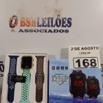 LOTE 168 - 01 RELÓGIO DIGITAL COM 03 PULSEIRAS. (NOVO) (NO ESTADO) ATENÇÃO! FAZER A VISITAÇÃO ANTES DE ARREMATAR, NÃO SABEMOS SE FUNCIONA. LEILÃO NÃO TEM GARANTIA E NEM DEVOLUÇÃO, SUJEITO A POSSÍVEIS AVARIAS VISÍVEIS/OCULTAS E/OU AUSÊNCIA DE COMPONENTES.