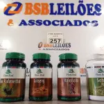 LOTE 257 - 04 SUPLEMENTOS FLORA REAL. (NOVO) (NO ESTADO) ATENÇÃO! FAZER A VISITAÇÃO ANTES DE ARREMATAR, NÃO SABEMOS SE FUNCIONA. LEILÃO NÃO TEM GARANTIA E NEM DEVOLUÇÃO, SUJEITO A POSSÍVEIS AVARIAS VISÍVEIS/OCULTAS E/OU AUSÊNCIA DE COMPONENTES.