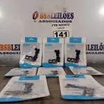 LOTE 141 - 08 DOC FLEX CONECTOR DE CARGA USB 7G PRETO. (NOVO) (NO ESTADO) ATENÇÃO! FAZER A VISITAÇÃO ANTES DE ARREMATAR, NÃO SABEMOS SE FUNCIONA. LEILÃO NÃO TEM GARANTIA E NEM DEVOLUÇÃO, SUJEITO A POSSÍVEIS AVARIAS VISÍVEIS/OCULTAS E/OU AUSÊNCIA DE COMPONENTES.