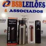 LOTE 227 - 02 GARRAFAS TÉRMICAS, SENDO 01 DE 800ML E 01 DE 500ML. (NOVO) (NO ESTADO) ATENÇÃO! FAZER A VISITAÇÃO ANTES DE ARREMATAR, NÃO SABEMOS SE FUNCIONA. LEILÃO NÃO TEM GARANTIA E NEM DEVOLUÇÃO, SUJEITO A POSSÍVEIS AVARIAS VISÍVEIS/OCULTAS E/OU AUSÊNCIA DE COMPONENTES.