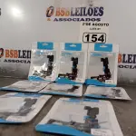LOTE 154 - 08 DOC FLEX CONECTOR DE CARGA USB 7 PLUS PRETO. (NOVO) (NO ESTADO) ATENÇÃO! FAZER A VISITAÇÃO ANTES DE ARREMATAR, NÃO SABEMOS SE FUNCIONA. LEILÃO NÃO TEM GARANTIA E NEM DEVOLUÇÃO, SUJEITO A POSSÍVEIS AVARIAS VISÍVEIS/OCULTAS E/OU AUSÊNCIA DE COMPONENTES.