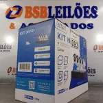 LOTE 093 - 01 KIT NVR+GRAVADOR DIGITAL DE VÍDEO 04 CÂMERAS BULLET IP SEM FIO. (NO ESTADO) ATENÇÃO! FAZER A VISITAÇÃO ANTES DE ARREMATAR, NÃO SABEMOS SE FUNCIONA. LEILÃO NÃO TEM GARANTIA E NEM DEVOLUÇÃO, SUJEITO A POSSÍVEIS AVARIAS VISÍVEIS/OCULTAS E/OU AUSÊNCIA DE COMPONENTES.