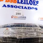 LOTE 280 - 01 CABO FLEXÍVEL DE FIO DE 100M 1X10,00MM² PRETO. (NOVO) (NO ESTADO) ATENÇÃO! FAZER A VISITAÇÃO ANTES DE ARREMATAR, NÃO SABEMOS SE FUNCIONA. LEILÃO NÃO TEM GARANTIA E NEM DEVOLUÇÃO, SUJEITO A POSSÍVEIS AVARIAS VISÍVEIS/OCULTAS E/OU AUSÊNCIA DE COMPONENTES.