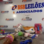 LOTE 309 - 01 LOTE COM VÁRIOS BRINQUEDOS PARA PET. (NOVO) (NO ESTADO) ATENÇÃO! FAZER A VISITAÇÃO ANTES DE ARREMATAR, NÃO SABEMOS SE FUNCIONA. LEILÃO NÃO TEM GARANTIA E NEM DEVOLUÇÃO, SUJEITO A POSSÍVEIS AVARIAS VISÍVEIS/OCULTAS E/OU AUSÊNCIA DE COMPONENTES.