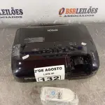 LOTE 132 - 01 PROJETOR MULTIMIDIA MARCA EPSON COM CONTROLE. (NO ESTADO) ATENÇÃO! FAZER A VISITAÇÃO ANTES DE ARREMATAR, NÃO SABEMOS SE FUNCIONA. LEILÃO NÃO TEM GARANTIA E NEM DEVOLUÇÃO, SUJEITO A POSSÍVEIS AVARIAS VISÍVEIS/OCULTAS E/OU AUSÊNCIA DE COMPONENTES.