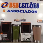 LOTE 229 - 02 COPOS TÉRMICOS DE CERVEJA BEER PINT. (NOVO) (NO ESTADO) ATENÇÃO! FAZER A VISITAÇÃO ANTES DE ARREMATAR, NÃO SABEMOS SE FUNCIONA. LEILÃO NÃO TEM GARANTIA E NEM DEVOLUÇÃO, SUJEITO A POSSÍVEIS AVARIAS VISÍVEIS/OCULTAS E/OU AUSÊNCIA DE COMPONENTES.