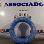 LOTE 315 - 01 CABO FLEXÍVEL DE FIO DE 100M 1X2,50MM² AZUL. (NOVO) (NO ESTADO) ATENÇÃO! FAZER A VISITAÇÃO ANTES DE ARREMATAR, NÃO SABEMOS SE FUNCIONA. LEILÃO NÃO TEM GARANTIA E NEM DEVOLUÇÃO, SUJEITO A POSSÍVEIS AVARIAS VISÍVEIS/OCULTAS E/OU AUSÊNCIA DE COMPONENTES.