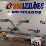 LOTE 271 - 01 BOMBA DE AR COM TANQUE MANÔMETRO E 01 CHAVE DE RODAS 17,19,21,23. (NOVO) (NO ESTADO) ATENÇÃO! FAZER A VISITAÇÃO ANTES DE ARREMATAR, NÃO SABEMOS SE FUNCIONA. LEILÃO NÃO TEM GARANTIA E NEM DEVOLUÇÃO, SUJEITO A POSSÍVEIS AVARIAS VISÍVEIS/OCULTAS E/OU AUSÊNCIA DE COMPONENTES.