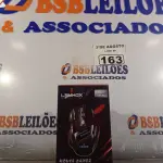 LOTE 163 - 01 MOUSE GAMER. (NOVO) (NO ESTADO) ATENÇÃO! FAZER A VISITAÇÃO ANTES DE ARREMATAR, NÃO SABEMOS SE FUNCIONA. LEILÃO NÃO TEM GARANTIA E NEM DEVOLUÇÃO, SUJEITO A POSSÍVEIS AVARIAS VISÍVEIS/OCULTAS E/OU AUSÊNCIA DE COMPONENTES.