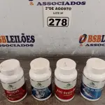 LOTE 278 - 04 SUPLEMENTOS FLORA REAL. (NOVO) (NO ESTADO) ATENÇÃO! FAZER A VISITAÇÃO ANTES DE ARREMATAR, NÃO SABEMOS SE FUNCIONA. LEILÃO NÃO TEM GARANTIA E NEM DEVOLUÇÃO, SUJEITO A POSSÍVEIS AVARIAS VISÍVEIS/OCULTAS E/OU AUSÊNCIA DE COMPONENTES.