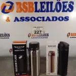 LOTE 227 - 02 GARRAFAS TÉRMICAS, SENDO 01 DE 800ML E 01 DE 500ML. (NOVO) (NO ESTADO) ATENÇÃO! FAZER A VISITAÇÃO ANTES DE ARREMATAR, NÃO SABEMOS SE FUNCIONA. LEILÃO NÃO TEM GARANTIA E NEM DEVOLUÇÃO, SUJEITO A POSSÍVEIS AVARIAS VISÍVEIS/OCULTAS E/OU AUSÊNCIA DE COMPONENTES.