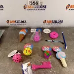 LOTE 356 - 01 LOTE COM VÁRIOS BRINQUEDOS PARA PET. (NOVO) (NO ESTADO) ATENÇÃO! FAZER A VISITAÇÃO ANTES DE ARREMATAR, NÃO SABEMOS SE FUNCIONA. LEILÃO NÃO TEM GARANTIA E NEM DEVOLUÇÃO, SUJEITO A POSSÍVEIS AVARIAS VISÍVEIS/OCULTAS E/OU AUSÊNCIA DE COMPONENTES.
