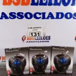LOTE 131 - 03 TRACKBALL USB. (NO ESTADO) ATENÇÃO! FAZER A VISITAÇÃO ANTES DE ARREMATAR, NÃO SABEMOS SE FUNCIONA. LEILÃO NÃO TEM GARANTIA E NEM DEVOLUÇÃO, SUJEITO A POSSÍVEIS AVARIAS VISÍVEIS/OCULTAS E/OU AUSÊNCIA DE COMPONENTES.