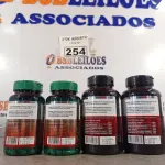 LOTE 254 - 04 SUPLEMENTOS FLORA REAL. (NOVO) (NO ESTADO) ATENÇÃO! FAZER A VISITAÇÃO ANTES DE ARREMATAR, NÃO SABEMOS SE FUNCIONA. LEILÃO NÃO TEM GARANTIA E NEM DEVOLUÇÃO, SUJEITO A POSSÍVEIS AVARIAS VISÍVEIS/OCULTAS E/OU AUSÊNCIA DE COMPONENTES.