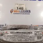 LOTE 140 - 01 CABO FLEXÍVEL DE FIO DE100M 1X4MM² NA COR CINZA. (NOVO) (NO ESTADO) ATENÇÃO! FAZER A VISITAÇÃO ANTES DE ARREMATAR, NÃO SABEMOS SE FUNCIONA. LEILÃO NÃO TEM GARANTIA E NEM DEVOLUÇÃO, SUJEITO A POSSÍVEIS AVARIAS VISÍVEIS/OCULTAS E/OU AUSÊNCIA DE COMPONENTES.