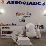 LOTE 082 - 01 CÂMERA FULL-COLOR SMART WIFI IP. (NOVO) (NO ESTADO) ATENÇÃO! FAZER A VISITAÇÃO ANTES DE ARREMATAR, NÃO SABEMOS SE FUNCIONA. LEILÃO NÃO TEM GARANTIA E NEM DEVOLUÇÃO, SUJEITO A POSSÍVEIS AVARIAS VISÍVEIS/OCULTAS E/OU AUSÊNCIA DE COMPONENTES.