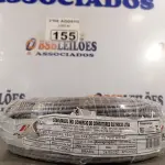 LOTE 155 - 01 CABO FLEXÍVEL DE FIO DE100M 1X4MM² NA COR CINZA. (NOVO) (NO ESTADO) ATENÇÃO! FAZER A VISITAÇÃO ANTES DE ARREMATAR, NÃO SABEMOS SE FUNCIONA. LEILÃO NÃO TEM GARANTIA E NEM DEVOLUÇÃO, SUJEITO A POSSÍVEIS AVARIAS VISÍVEIS/OCULTAS E/OU AUSÊNCIA DE COMPONENTES.